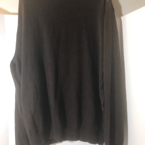 Croft&Barrow size xxl plaid sweater long sleeves grandpacore dark academia - Picture 6 of 7